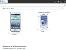Tablet Screenshot of mf-mobilfunkservice.com